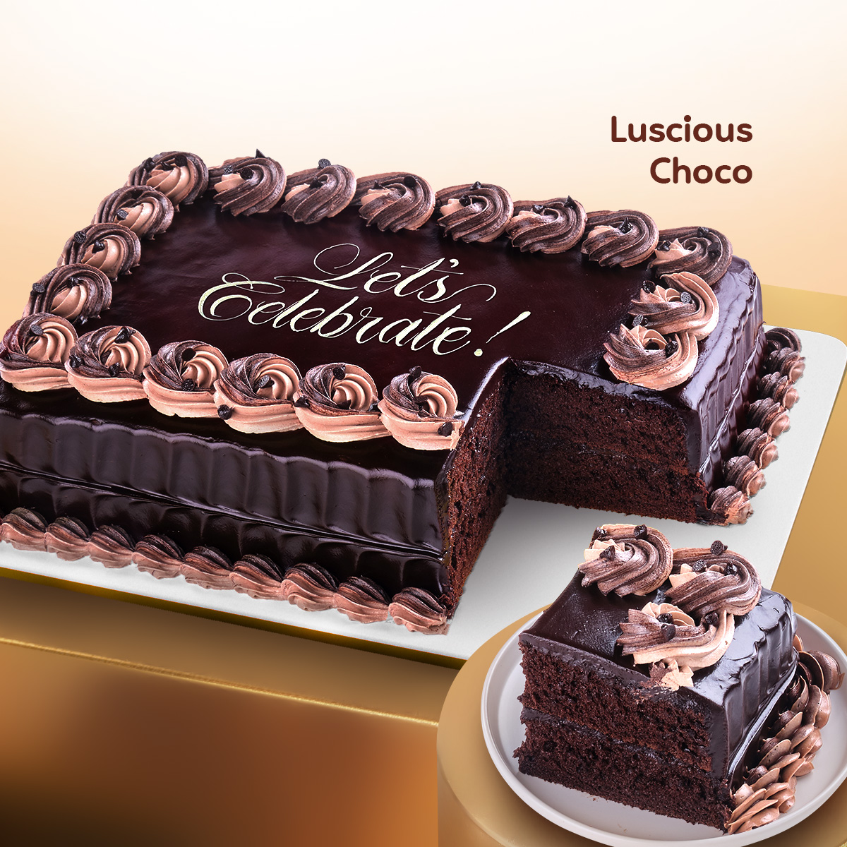 Luscious chocolate 8x12
