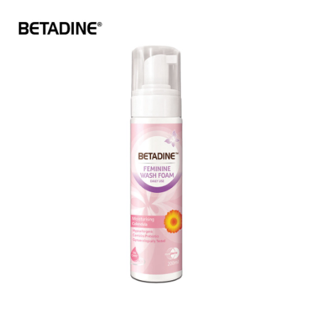 Betadine® Feminine Wash Foam Moisturizing Calendula 200ml