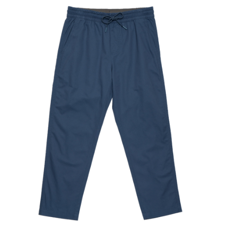GIORDANO Men's Mid Rise Drawstring Crop Pants  Niagara Blue