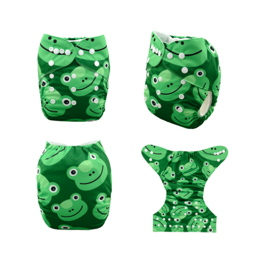 Alva Baby Cloth Diapers Washable Reusable Real Cloth Pocket Nappy Diaper Only D16