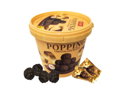 Coco Popping Chocolate ball jar 168g