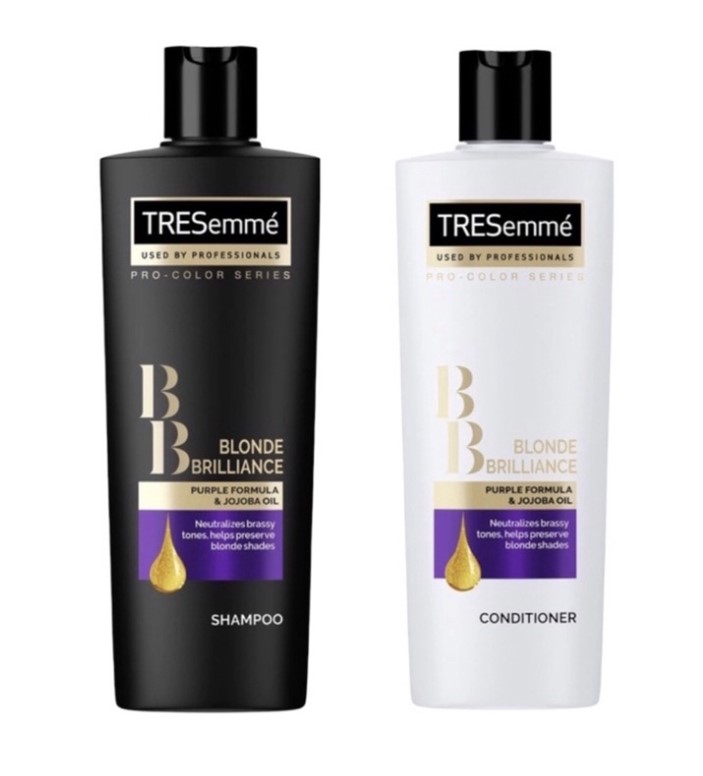 Tresemme Blonde Brilliance Shampoo and Conditioner 300ML BUNDLE OF 2