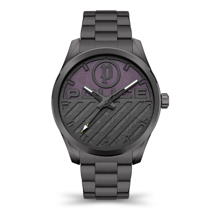 Police Grille Stainless Steel Analog Quartz Watch For Men PPEWJG2121405