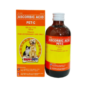 Pet-C Ascorbic Acid Multivitamin for Dogs & Cats 120ml