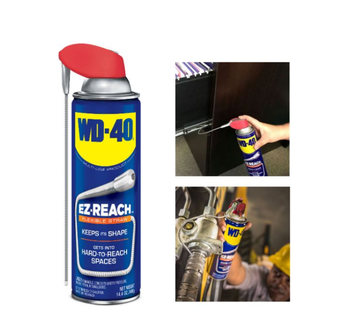 WD40 EZ REACH Multi-Purpose Lubricant Penetrating Oil (450ML)