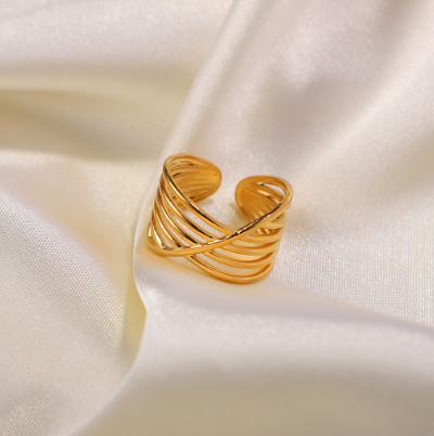 Multi Band Ring minimalist Stackable Ring for Women