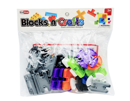Kidshop Blocks 'n Crafts Puzzle Set