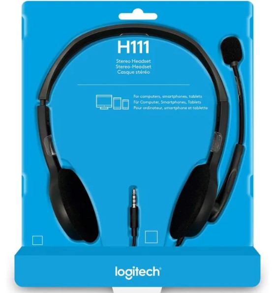 Logitech H111 Stereo Headset 3.5mm Multi-Device