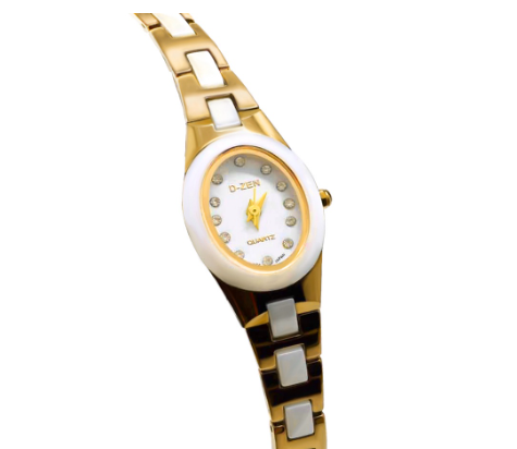 Men's And Women's Casual Watch Steel Band Elegant High-End Classic Quartz Watch