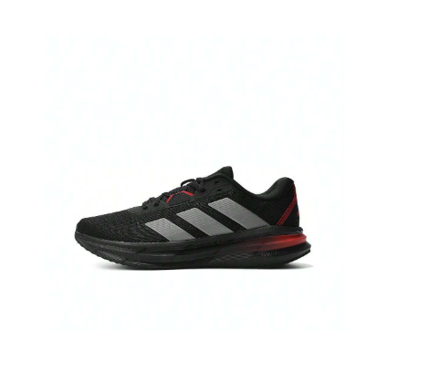 Adidas 2024 Men Galaxy 7 M Low Top Breathable Height Increasing Outdoor Sports Sneakers, Black ID8755
