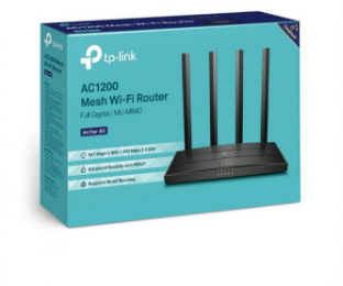 TP-Link ARCHER A6 AC1200 Wireless MU-MIMO Gigabit Router  Dual Band WiFi Router Version 4