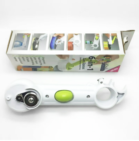 6 in 1 Can Bottle Opener Multifunction Kitchen Tool Gadgets
