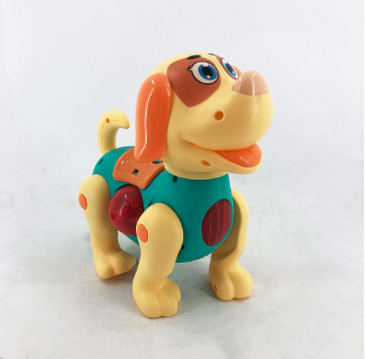 Kingtoys Walk the Dog Electric Cute Pet Light and Sound Robot Toy Good Quality