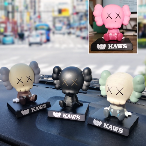 Kaws Black,Gray,Pink,Action Figure Bobblehead Bobble Head Collection Figure