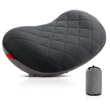 Inflatable Pillow for Camping, Washable Backpacking Pillow for Sleeping, Ultralight Blow Up Pillows with Removable Cover, Portable&Compact