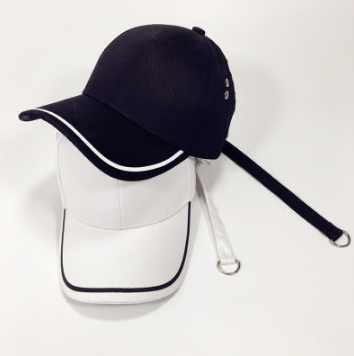 Long strap baseball cap sunshade peak cap casual wild hip-hop hat for men and women