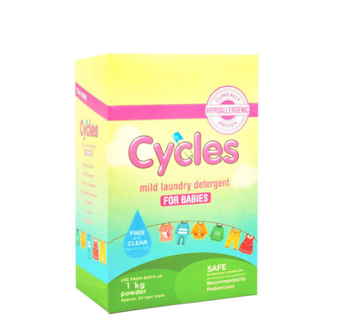Babymama - Cycles - Mild Laundry Detergent Powder (For Babies) 1kg