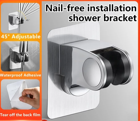 Shower Stand Adjustable Head Holder Bracket Suction Cup Bathroom Accessory