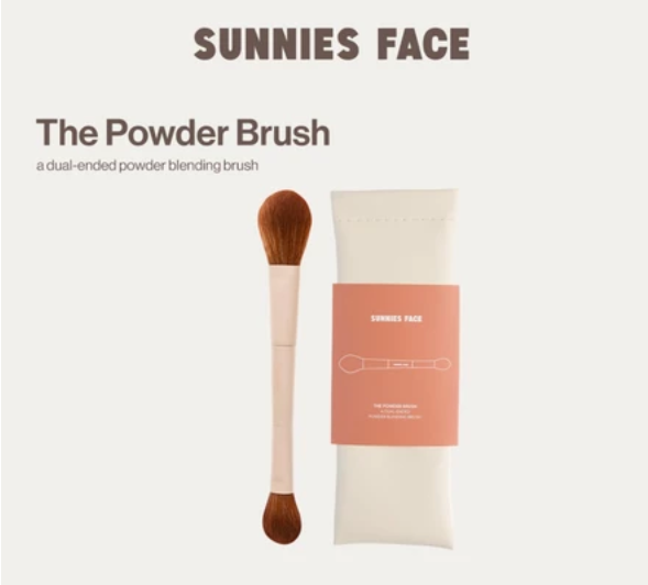 Sunnies Face The Powder Brush [Dual-Ended Powder Blending Brush]