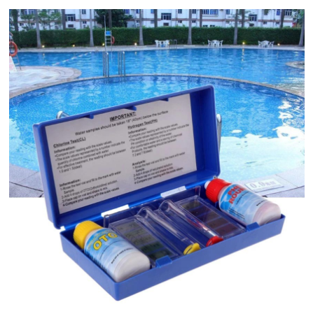 PH Chlorine Water Quality Test Kit Swimming Pool Hydroponics Aquarium Tester Hydrotool Testing Kit