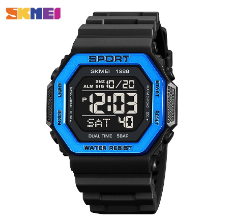 SKMEI Top Brand Military Men's Watches Original Waterproof Casual Fashion Alarm Men Watch Sport Chrono Luminous Date 1988 04