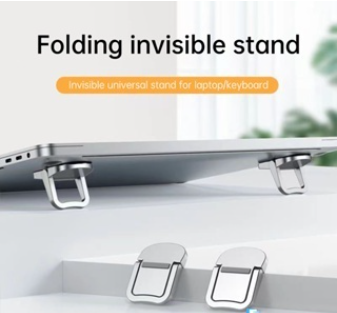 <HAR> 2 pieces/set Adjustable laptop stand Portable foldable cooling desktop stand Tablet stand