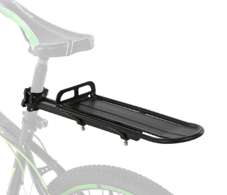 Retractable Aluminum Alloy Bike Mount Bicycle Rear Seat Post Rack Bicycle Pannier Luggage Cargo Carrier Rack