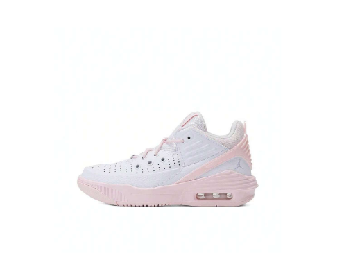 Jordan 2024 Girls' Jordan Max Aura 5 (GS) Low-Top Basketball Shoes FD8789-100