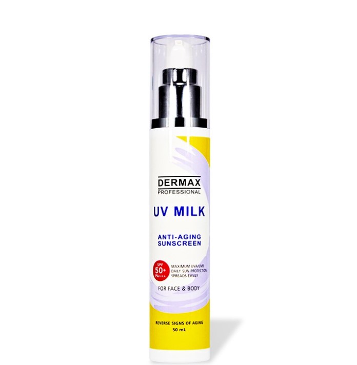 DermaxPro UV Milk Anti-Aging Sunscreen SPF 50 50ml