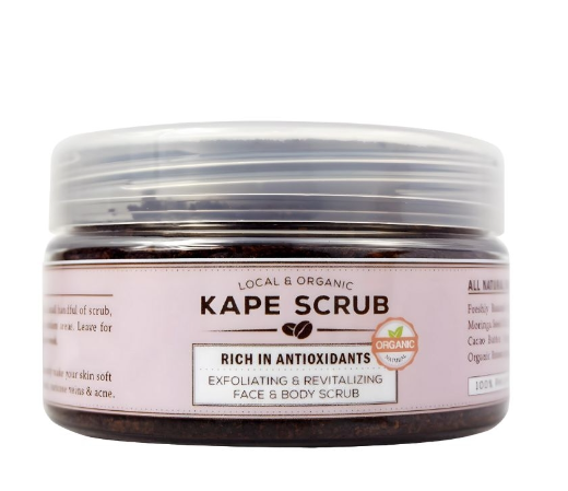 Organic Blendz Kape Scrub - Exfoliating, Revitalizing  Anti-Cellulite Face & Body Coffee Scrub 25MG