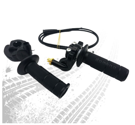 Domino Quick Throttle Racing with Cable Universal Black from Italy
