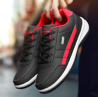 JOOST Men's shoes Fashion Leather Casual Sneakers Sports Running Shoes