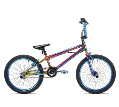 Kent Bicycles 20 Inch Girl's Fantasy BMX Bicycle, Multicolor Iridescent Bycicle