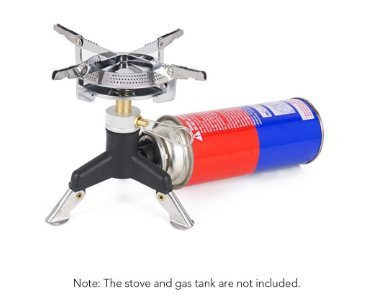 Pathfinder Outdoor Camping Gas Stove Adapter Portable Transfer Head Adapter Foldable Gas Converter Cooking Accessory
