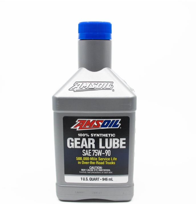 AMSOIL 75W90 Long Life Gear Lube Fully Synthetic (1 Quart)