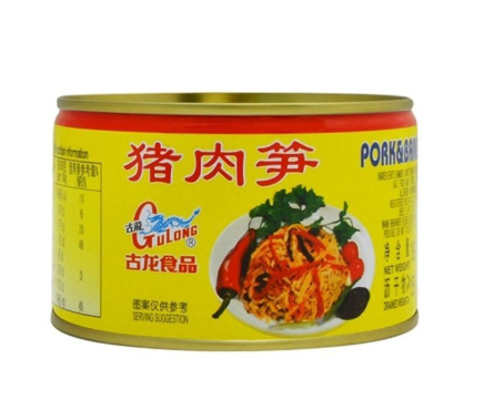 Gulong Pork Bamboo Shoots 198g