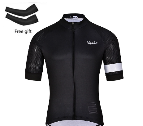 RAPHA Cycling Jersey Black Cycling Jersey Bike Shirt Powerband Jersey