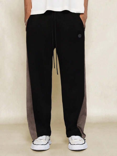 SUMWON Wide Leg Colour Block Jogger