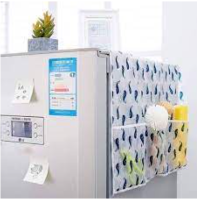 Refrigerator cover microwave oven cover washing machine top cover with storage DUST-bag