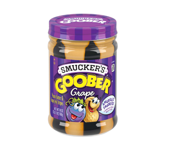 Smucker’s Goober Grape Peanut Butter 510g