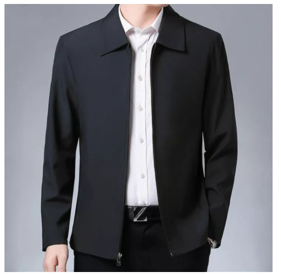 Men Jackets Korean Style Ready Stock Men's Good Quality Business Jacket Fashion Casual Jackets Outwear Long Sleeve Bomber Jacket