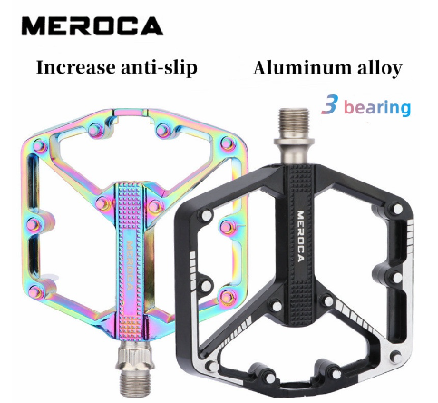 Mountain Bike Wide-faced Pedal Aluminum Alloy Pelin Pedal Accessories