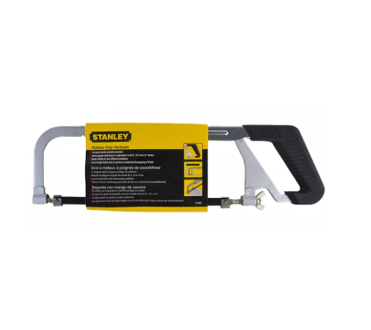 Stanley 15-265-23 Hacksaw Frame Rubber Grip