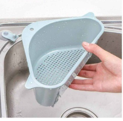Triangle Storage Holder Multifunctional Drain Shelf Kitchen Multi-purpose Basket