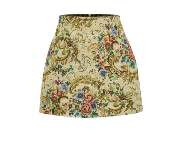 Lovito Women Textured Fabric Elegant Skirts L58Ad068 Khaki