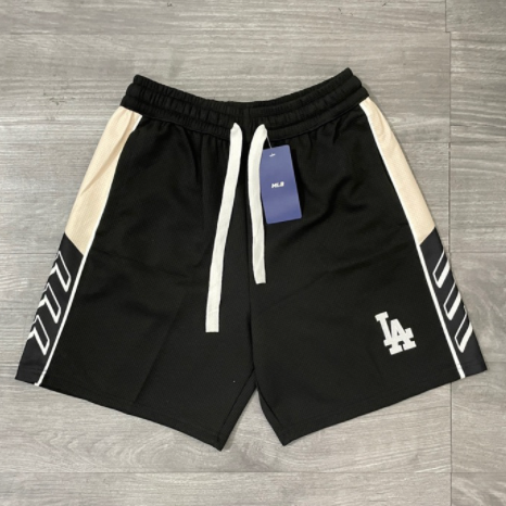 Men's Korean Style Waffle Shorts Unisex Casual Fashion Shorts Embroidered LOGO #13