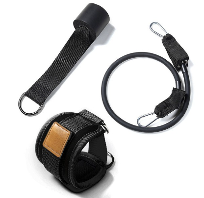 Home Leg Training Buttocks Fitness Elastic Band With Foot Ring