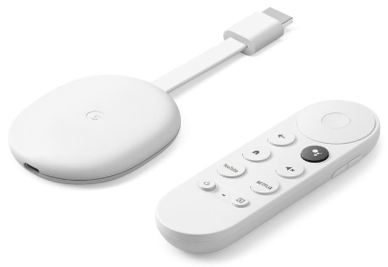 Google Chromecast 4 with Google TV 2020 4th Gen Streaming Media Player