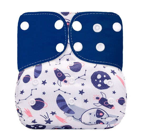 Ready Stocks Waterproof Reusable Digital Printed One Size Pocket Cloth Diaper S20