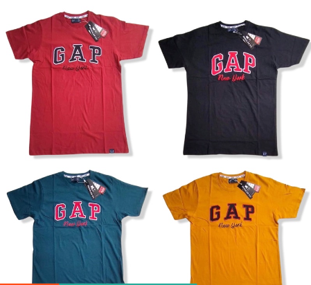 Gap Tshirt Embroided Logo For Men